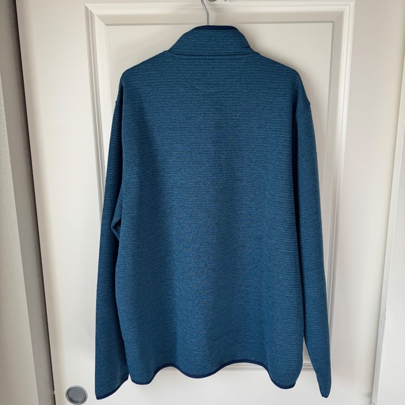 J. Crew Factory Men’s Quilted Knit Pullover Authentic Fleece - Picture 4 of 7